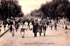 46- Saint Denis du Sig - Av de la republique